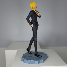 Haizeiwang One Piece Gk Siyah Takım Elbise Sanji Yükseklik 350MM (Yurt Dışından)