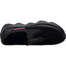 Costo Shoes ST1963 Siyah Dana Derisi Siyah Streç Giyimi Kolay Rahat Geniş Kalıp Erkek Ayakkabısı