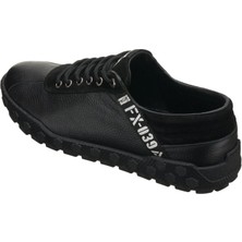 Costo Shoes YMR141 Siyah Dana Derisi Rahat Geniş Kalıp. Şık Tasarım  Son Moda Büyük Numara Erkek Ayakkabısı