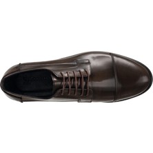 Costo Shoes YKP1088 Kahve Açma Erkek Klasik Ayakkabı Rahat Geniş Kalıp