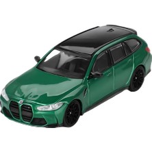 Mini Gt 1/64 Bmw M3 Competition Touring Isle Of Man Green Metallic MGT00764