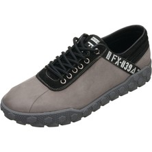 Costo Shoes YMR141 Gri Dana Nubuk Derisi Rahat Geniş Kalıp. Şık Tasarım  Son Moda Büyük Numara Erkek Ayakkabısı