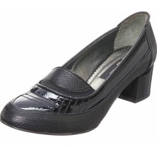 Costo Shoes KDR1876 Siyahbüyük Numara Rahat Kalıplı Yeni Sezon Büyük Numara Kadın Ayakkabısı