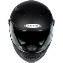 Zeus Kask Zeus ZS-813A Matt Black Kapalı