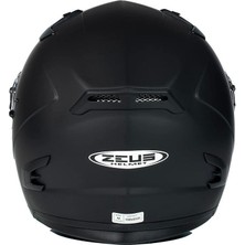 Zeus Kask Zeus ZS-813A Matt Black Kapalı