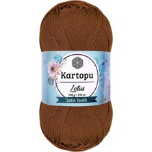 Kartopu 1 Adet Lotus Bikini Büstiyer Bluz Örgü Ipi  K840 Koyu Hardal