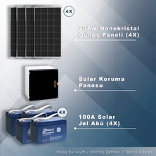 Matech 4 Kw Mını Solar Paket Sistem (4000W/GÜN)