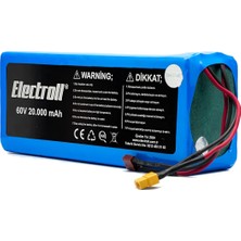 Electroll Onvo Rx-08 4000W 60V 20AH Elektrikli Scooter Bataryası