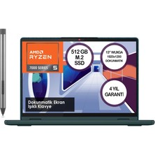 Lenovo Yoga 6 AMD Ryzen 5 7530U 8GB 512GB SSD Freedos 13.3" WUXGA Taşınabilir Bilgisayar 83B2009NTX