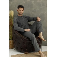 Kly Midi Yaka Erkek Pijama Takım