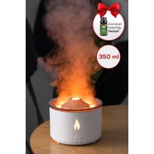 Volkan Şekilli Aromaterapi ve Hava Nemlendirici Buhar Makinası