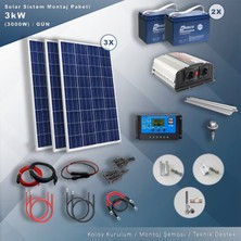 Matech 3 Kw Solar Paket Sistem (3000W/GÜN)