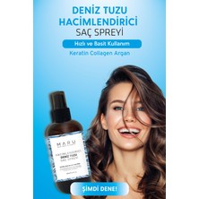 MARU Hacim Ve Dolgunluk Veren Deniz Tuzu Saç Spreyi  250 ml