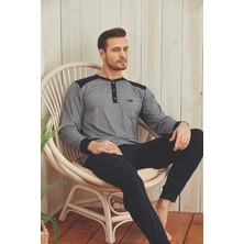 Kly Uzun Kol Pijama ve Kısa Kol Şort Takım 5035