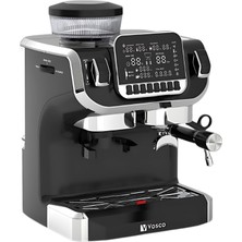 Vosco Barista Dijital Espresso Kahve Makinesi Öğütücülü VST-520EC