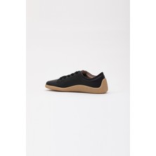 Vaneda 1383 V-Barefoot Comfort Derı Erkek Ayakkabı Sıyah