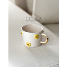 Guezia 24K Gold Papatya Mug | 300 ml | 1 Adet