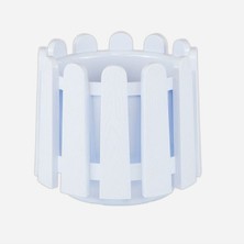 Serinova İstanbul Saksı 2,6 Lt Beyaz