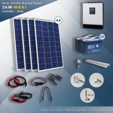 Matech 3 Kw Maxı Solar Paket Sistem (3000W/GÜN)