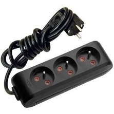 Viko Multi-Let 3lü Topraklı 1mt Kablolu (90113301)