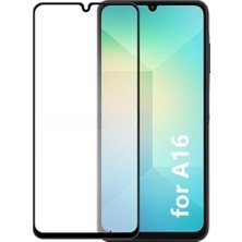 MTK Moveteck Samsung Galaxy A16 Ekran Koruyucu Seramik Cam Tam Kaplayan Tempereli Esnek Ekran Camı Şeffaf Nano