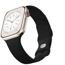 Apple Watch Kordon Seri 10 9 8 7 6 5 4 3 2 Se 38MM / 40MM / 41MM Uyumlu Spor Silikon Kordon Ust Kalite