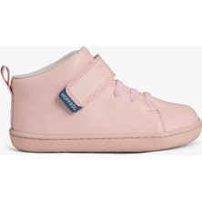 Hopfrög Smart Walker High Top Pembe Işık Barefoot Çocuk Bot