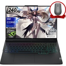 Lenovo Legion Pro 7 Intel Core I9-14900HX 64GB 2tb SSD RTX4080/12GB Freedos 16'' 240Hz Wqxga Taşınabilir Bilgisayar 83DE002LTR-A14 & Anzar Mouse