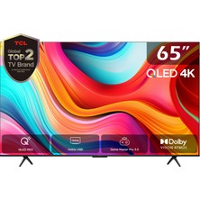 TCL 65T8BG 65” 165 Ekran Uydu Alıcılı 4K Ultra HD QLED TV