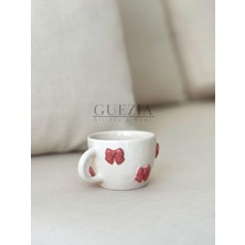 Guezia Cute Ribbon | Pembe Kurdele Kupa | 150 ml