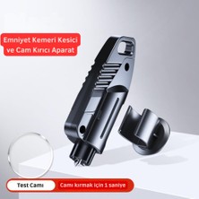 Coofbe Sharp Tool Safety Hammer Emniyet Kemer Kesici ve Araç Cam Kırıcı Araç Acil Durum Cam Kırıcı