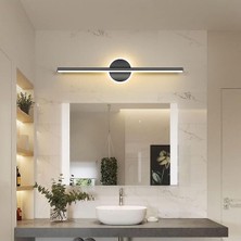 Kuğu Siyah Günışığı Ledli Pilli Aplik Pil Dahil 70CM