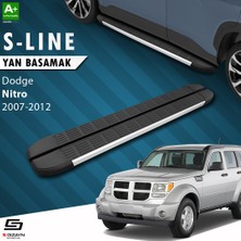 S-Dizayn Dodge Nitro S-Line Aluminyum Yan Basamak 153 Cm 2007-2012 A+ Kalite