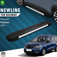 S-Dizayn Renault Express NewLine Krom Yan Basamak 203 Cm 2021 Üzeri A+ Kalite