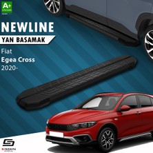 S-Dizayn Fiat Egea Cross NewLine Siyah Yan Basamak 189 Cm 2020 Üzeri A+ Kalite