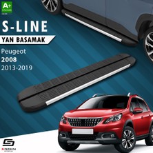 S-Dizayn Peugeot 2008 S-Line Aluminyum Yan Basamak 173 Cm 2013-2019 A+ Kalite