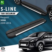 S-Dizayn Peugeot 3008 S-Line Aluminyum Yan Basamak 183 Cm 2009-2016 A+ Kalite