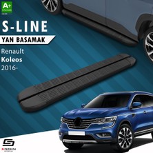 S-Dizayn Renault Koleos 2 S-Line Siyah Yan Basamak 163 Cm 2016 Üzeri A+ Kalite