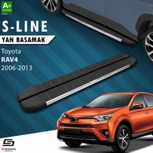 S-Dizayn Toyota Rav 4 3 S-Line Krom Yan Basamak 163 Cm 2006-2013 A+ Kalite