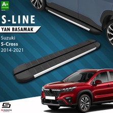 S-Dizayn Suzuki SX4 2 S-Cross S-Line Aluminyum Yan Basamak 173 Cm 2014-2021 A+ Kalite
