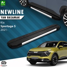 S-Dizayn Kia Sportage 5 NewLine Krom Yan Basamak 173 Cm 2021 Üzeri A+ Kalite