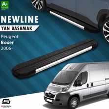 S-Dizayn Peugeot Boxer 3 Kısa Şase NewLine Krom Yan Basamak 209 Cm 2006 Üzeri A+ Kalite