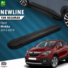 S-Dizayn Opel Mokka NewLine Siyah Yan Basamak 163 Cm 2012-2019 A+ Kalite