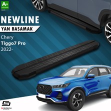 S-Dizayn Chery Tiggo7 Pro NewLine Siyah Yan Basamak 183 Cm 2022 Üzeri A+ Kalite