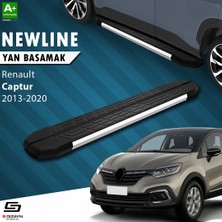 S-Dizayn Renault Captur NewLine Krom Yan Basamak 173 Cm 2013-2020 A+ Kalite