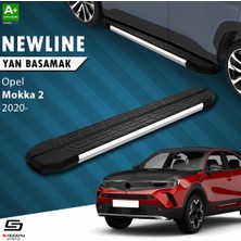 S-Dizayn Opel Mokka 2 NewLine Krom Yan Basamak 173 Cm 2020 Üzeri A+ Kalite