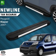 S-Dizayn Peugeot Bipper NewLine Krom Yan Basamak 173 Cm 2007-2017 A+ Kalite