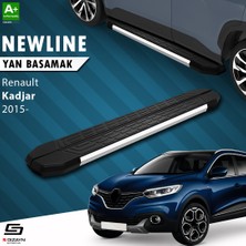 S-Dizayn Renault Kadjar NewLine Krom Yan Basamak 173 Cm 2015-2022 A+ Kalite
