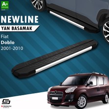 S-Dizayn Fiat Doblo NewLine Krom Yan Basamak 183 Cm 2001-2010 A+ Kalite