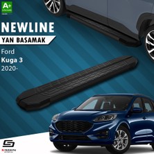 S-Dizayn Ford Kuga 3 NewLine Siyah Yan Basamak 183 Cm 2020 Üzeri A+ Kalite